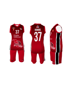CAMISETA BKA JUEGO BASKET 1ª  EQUIPACIÓN  (ROJO)