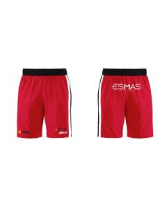 PANTALÓN BKA JUEGO BASKET 1ª EQUIPACIÓN (ROJO)